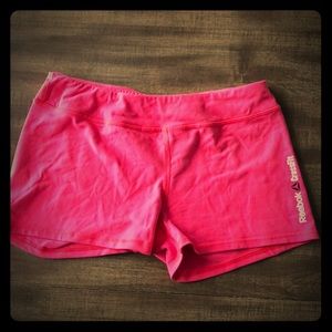 Reebok CrossFit booty shorts.